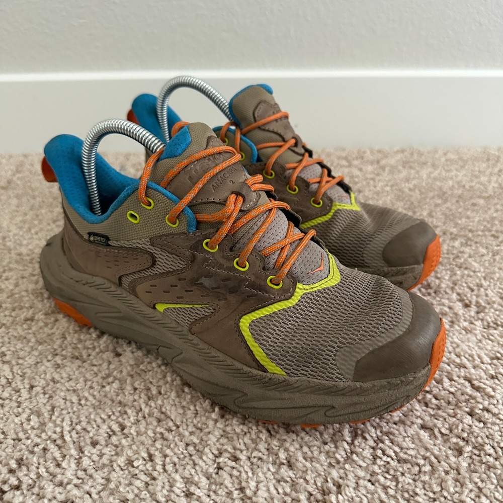 Hoka Anacapa 2 Low GTX Hiking Shoes M 6.5 W 8 Waterproof Gore-Tex